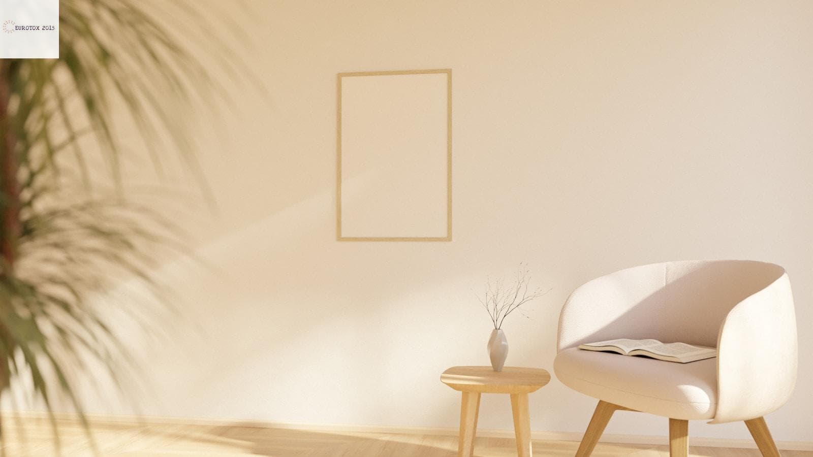 a chair and a table in a room